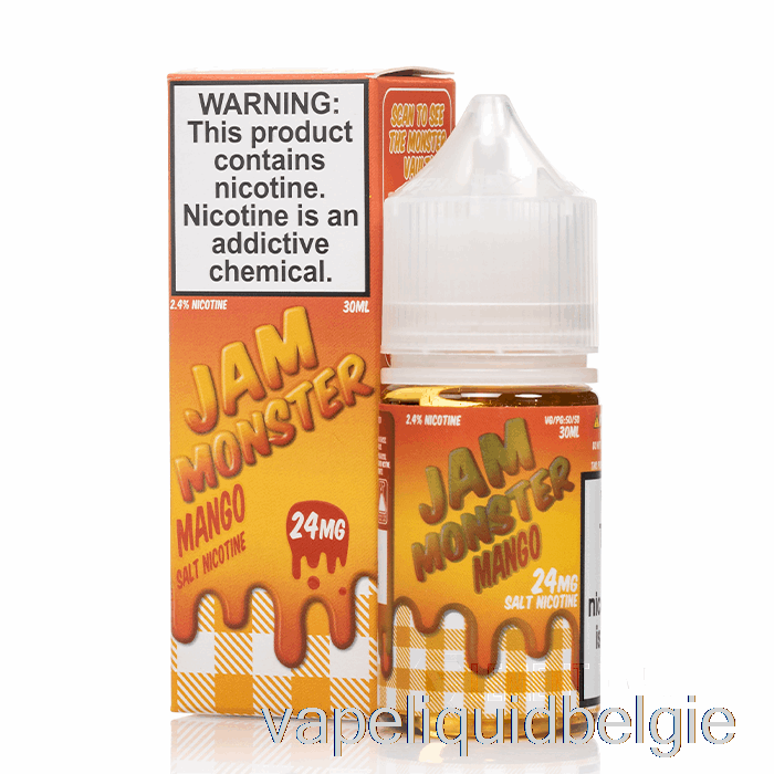 Vape Vloeibare Mango - Jam Monsterzouten - 30 Ml 24 Mg